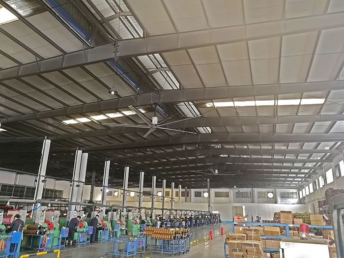 工業(yè)大風(fēng)扇在電子設(shè)備廠中的應(yīng)用